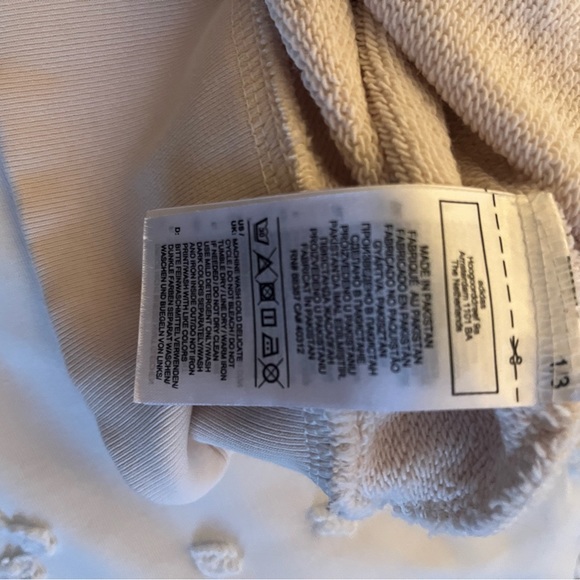 Beige XL Adidas Hoodie - Picture 4 of 4